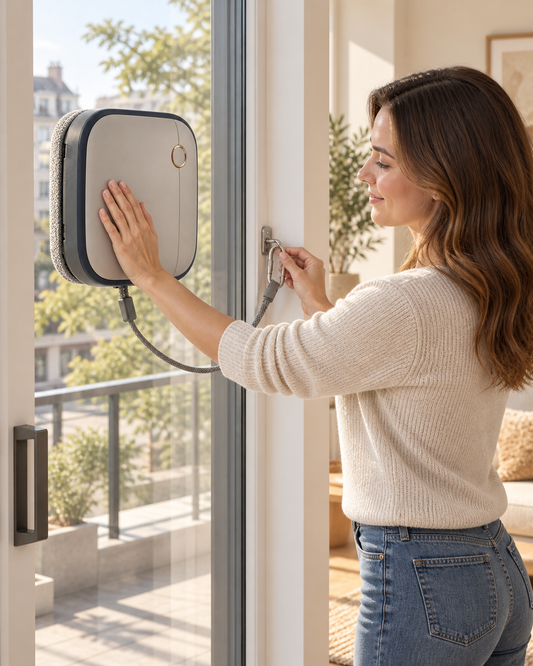 ClariGlide Smart Window Care Robot