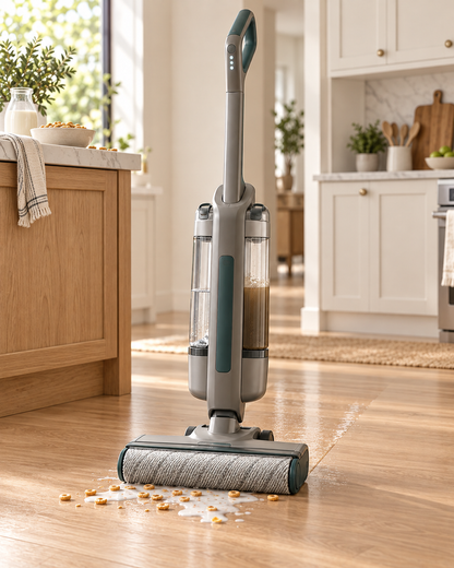 FlowMeld Cordless Wet-Dry Floor Washer